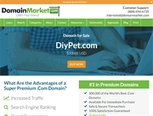 Tablet Screenshot of diypet.com